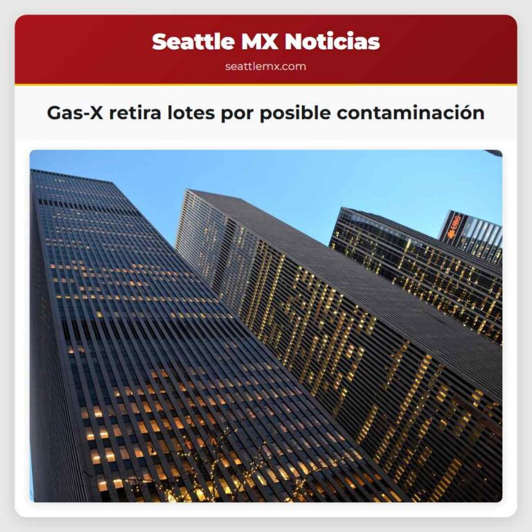 Gas-X retira lotes por posible contaminación