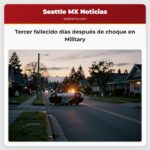Tercer fallecido días después de choque en Military