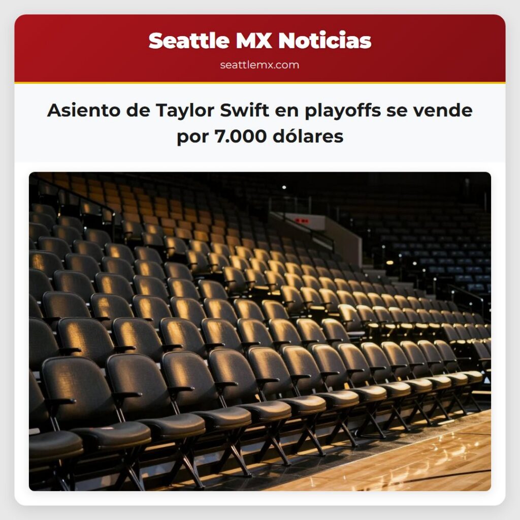 Noticias De Seattle 2 Asiento de Taylor Swift en playoffs se vende por