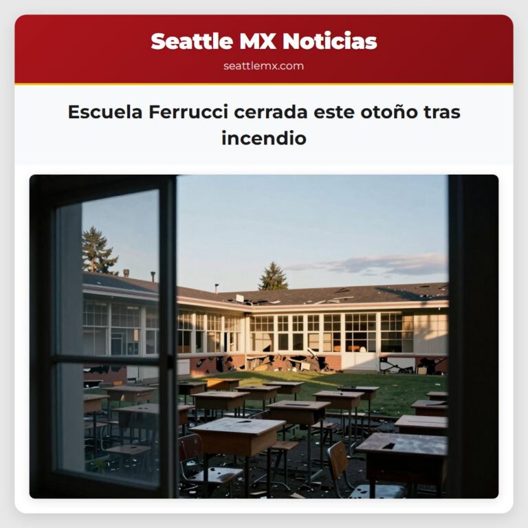 Escuela Ferrucci cerrada este otoño tras incendio