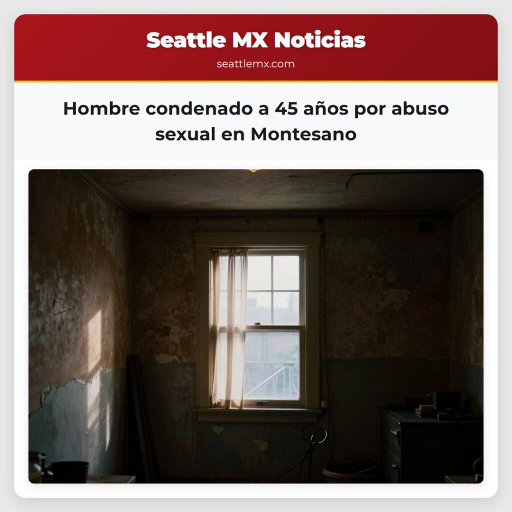Noticias De Seattle 1 Hombre condenado a 45 años por abuso sexual en