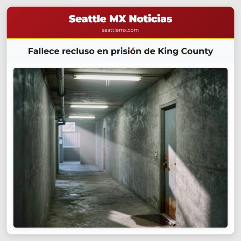 Fallece recluso en prisión de King County