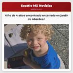 Niño de 4 años encontrado enterrado en jardín de Aberdeen