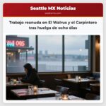 Trabajo reanuda en El Walrus y el Carpintero tras huelga de ocho días
