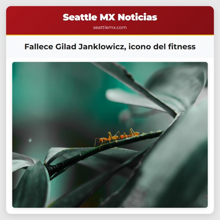 Fallece Gilad Janklowicz icono del fitness