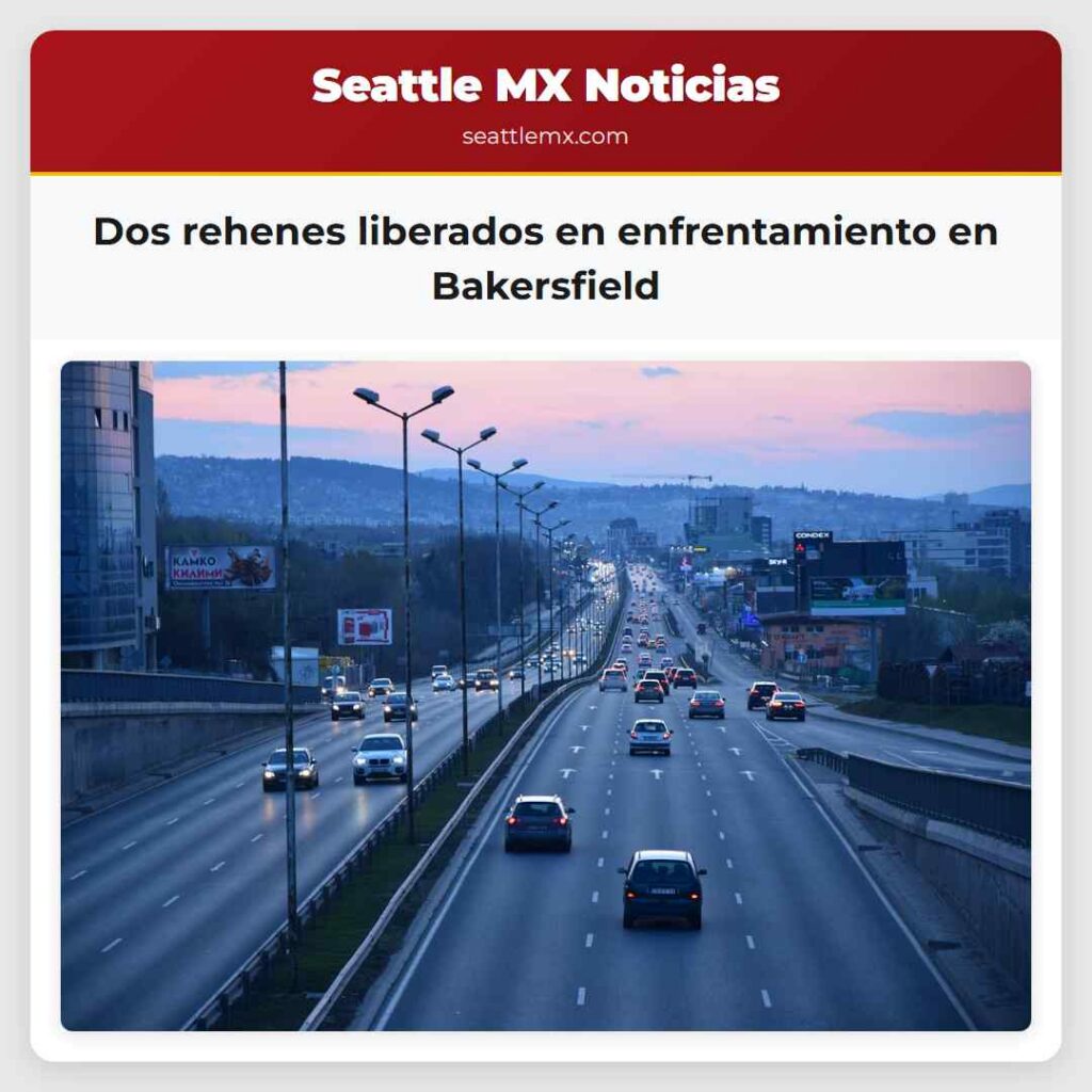 Dos rehenes liberados en enfrentamiento en