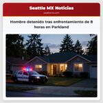 Hombre detenido tras enfrentamiento de 8 horas en Parkland