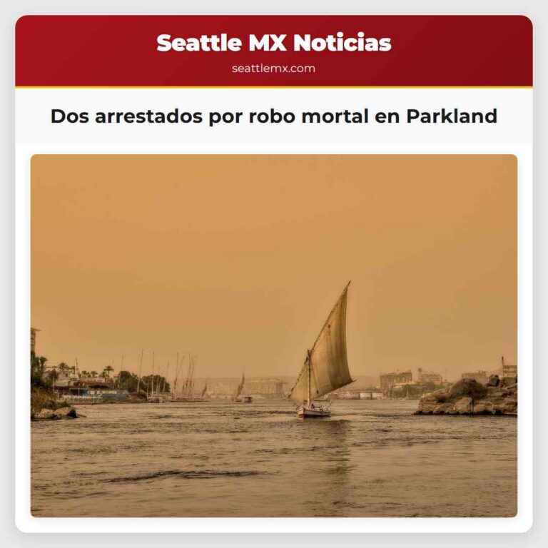 Dos arrestados por robo mortal en Parkland