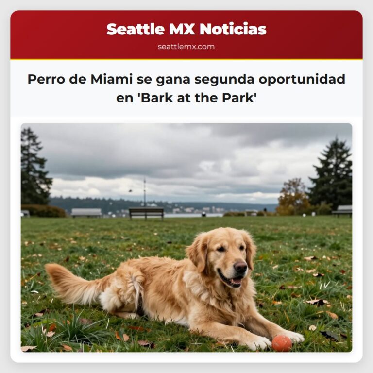 Perro de Miami se gana segunda oportunidad en Bark at the Park