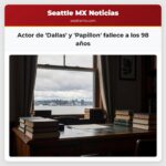 Actor de Dallas y Papillon fallece a los 98 años
