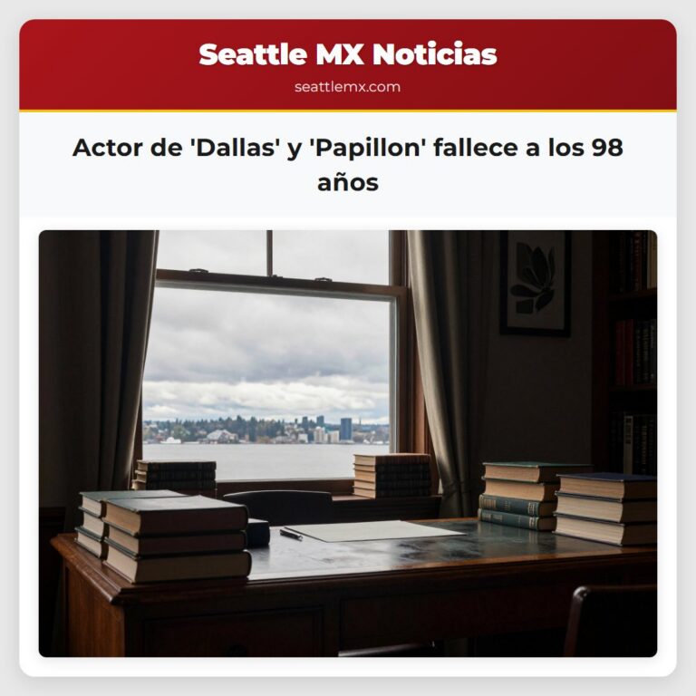 Actor de Dallas y Papillon fallece a los 98 años