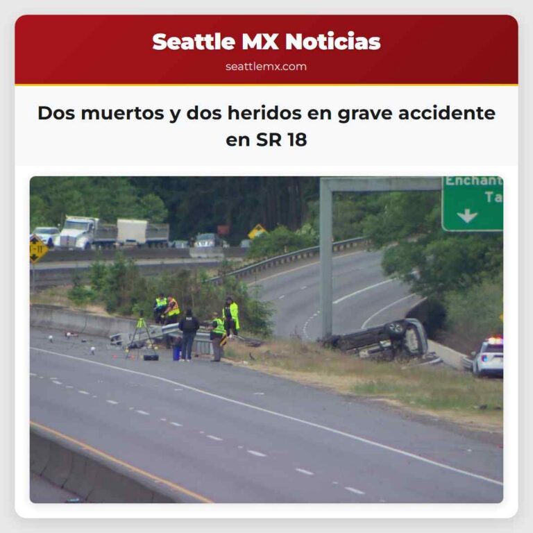 Dos muertos y dos heridos en grave accidente en SR 18