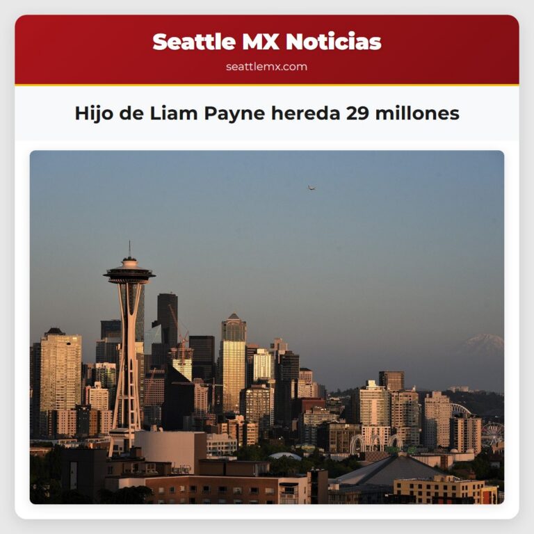Hijo de Liam Payne hereda 29 millones