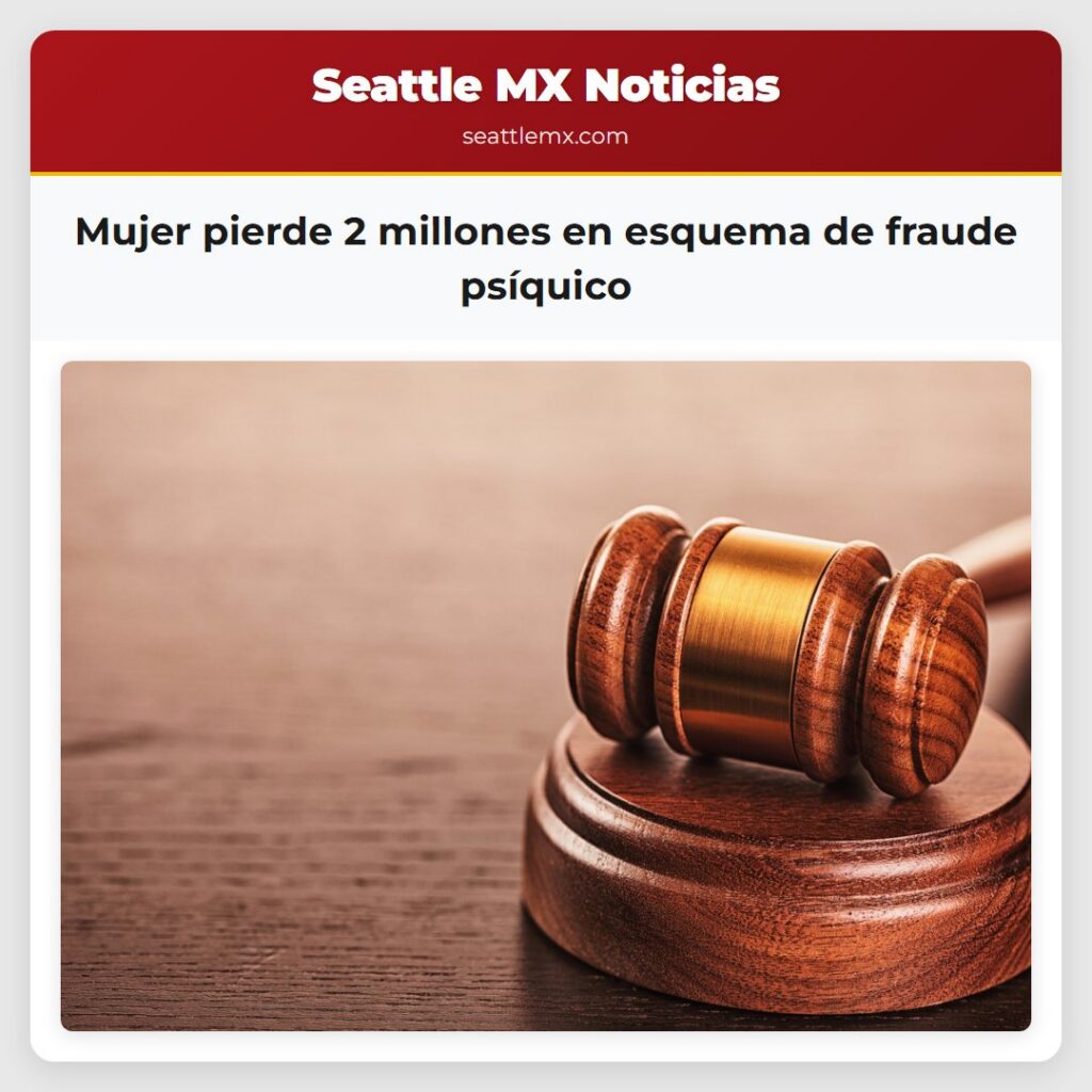 Noticias De Seattle 5 Mujer pierde 2 millones en esquema de fraude
