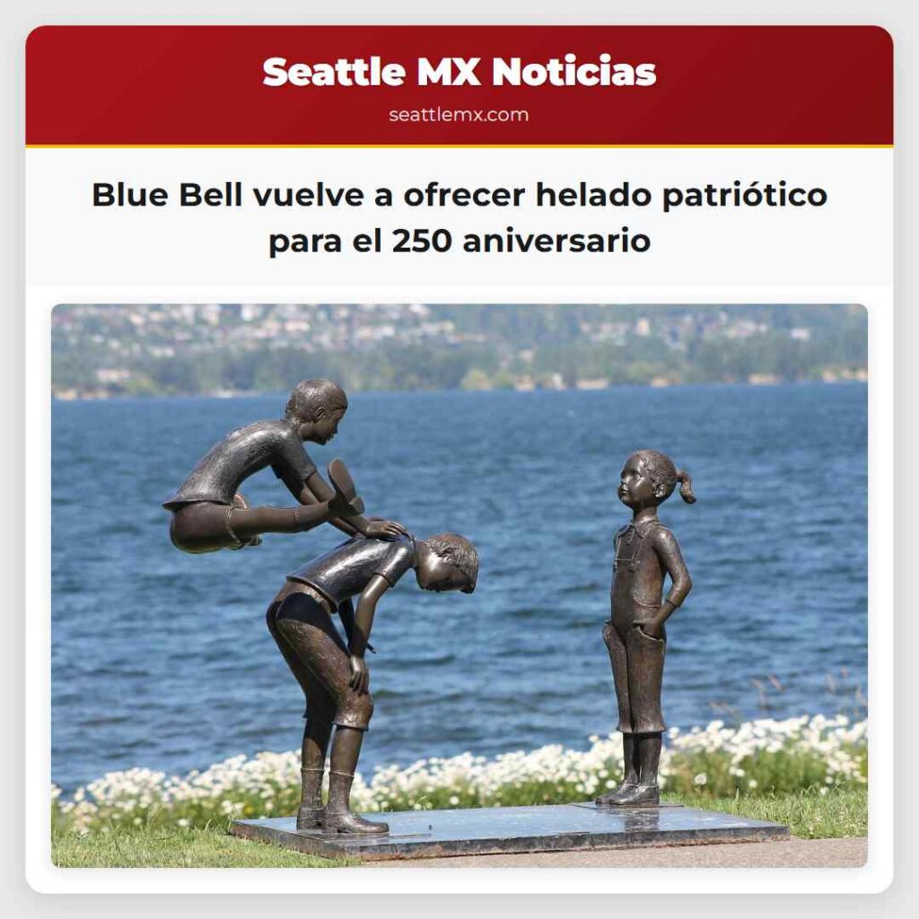 Blue Bell vuelve a ofrecer helado patriótico para