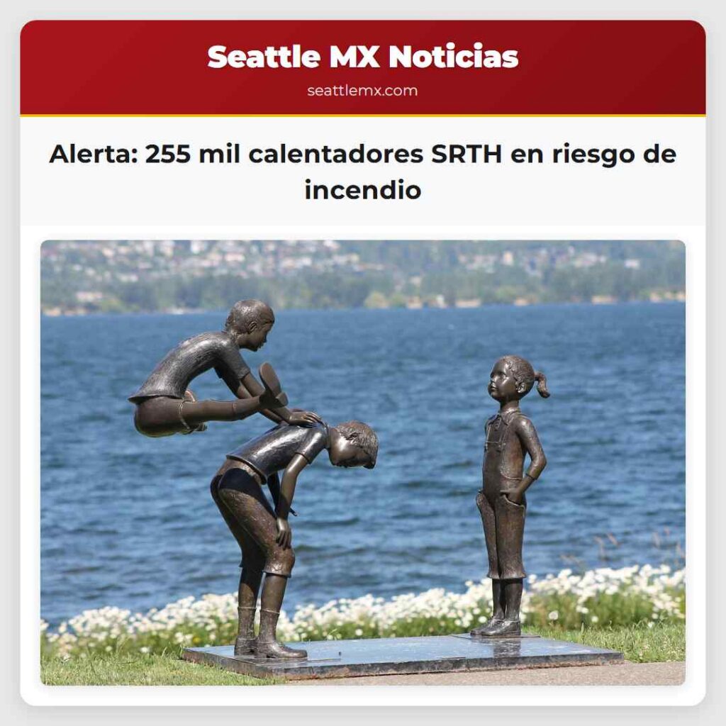 Alerta: 255 mil calentadores SRTH en riesgo de