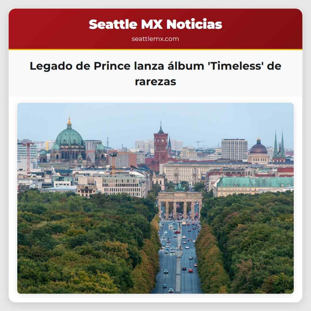 Legado de Prince lanza álbum 'Timeless' de rarezas