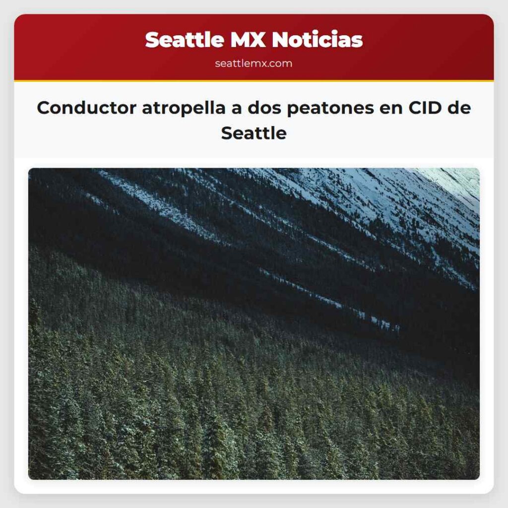 Conductor atropella a dos peatones en CID de