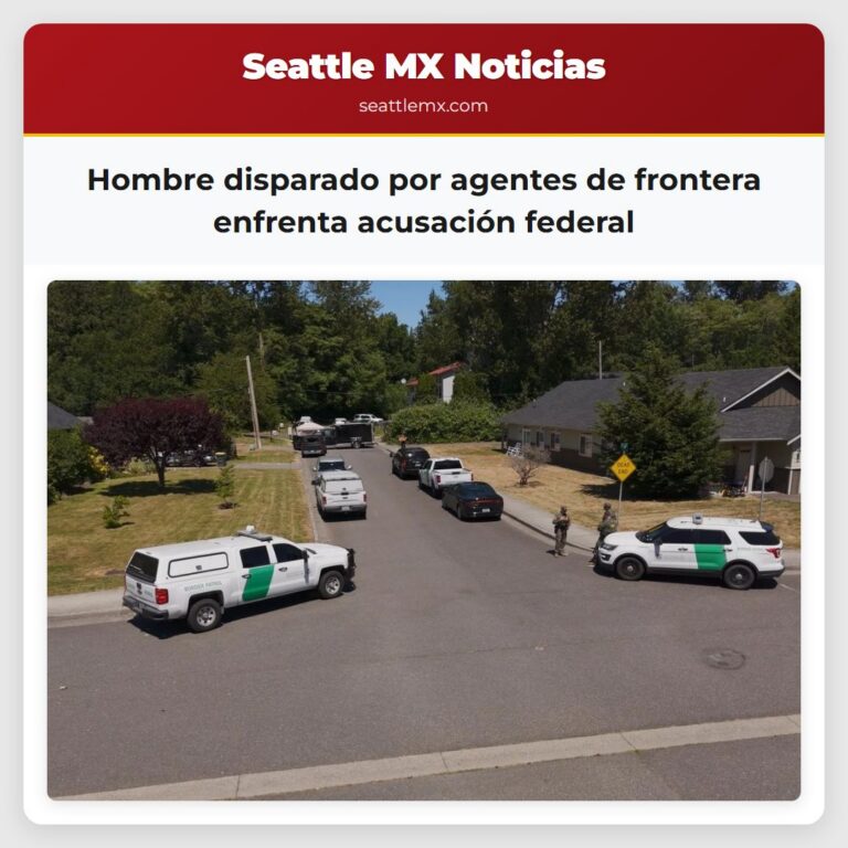 Hombre disparado por agentes de frontera enfrenta acusación federal