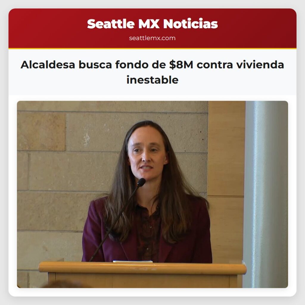 Alcaldesa busca fondo de $8M contra vivienda