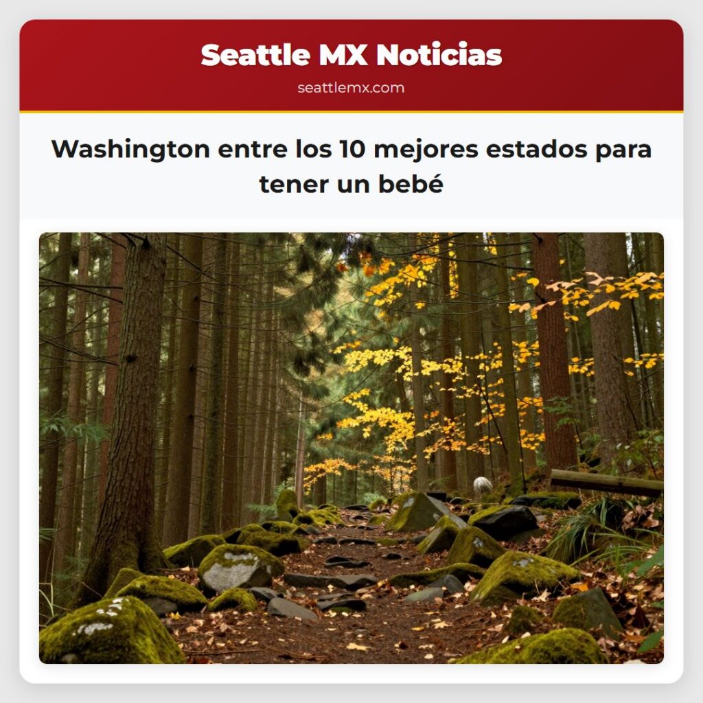Washington entre los 10 mejores estados para