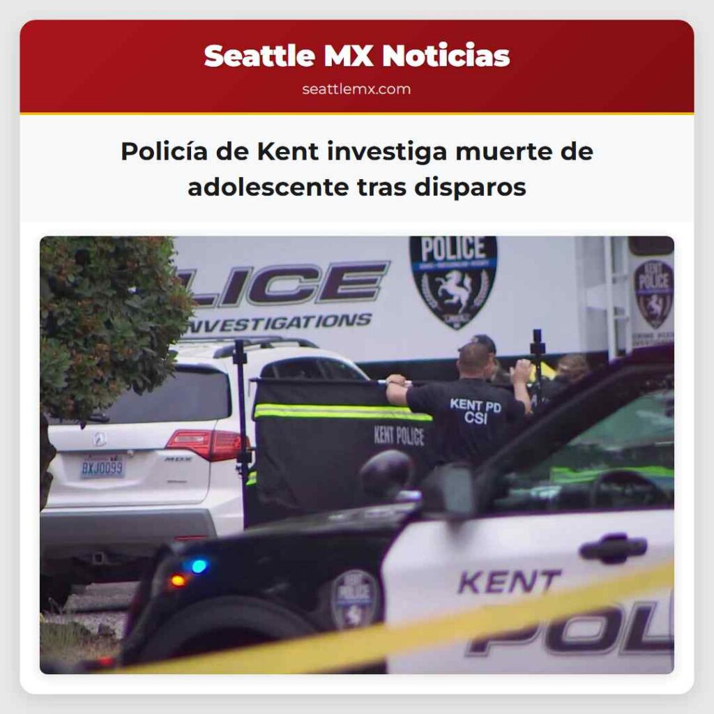 Policía de Kent investiga muerte de adolescente