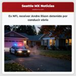Ex NFL receiver Andre Rison detenido por conducir ebrio