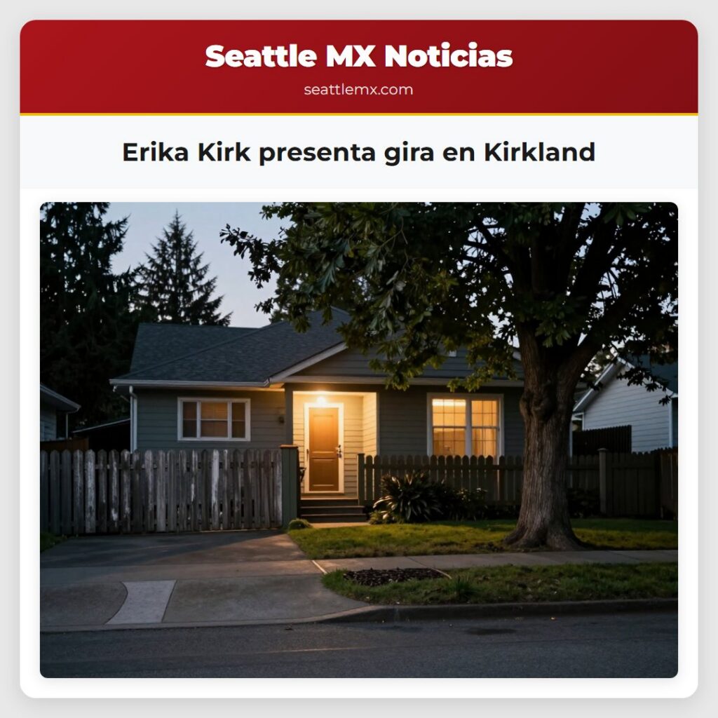 Erika Kirk presenta gira en Kirkland