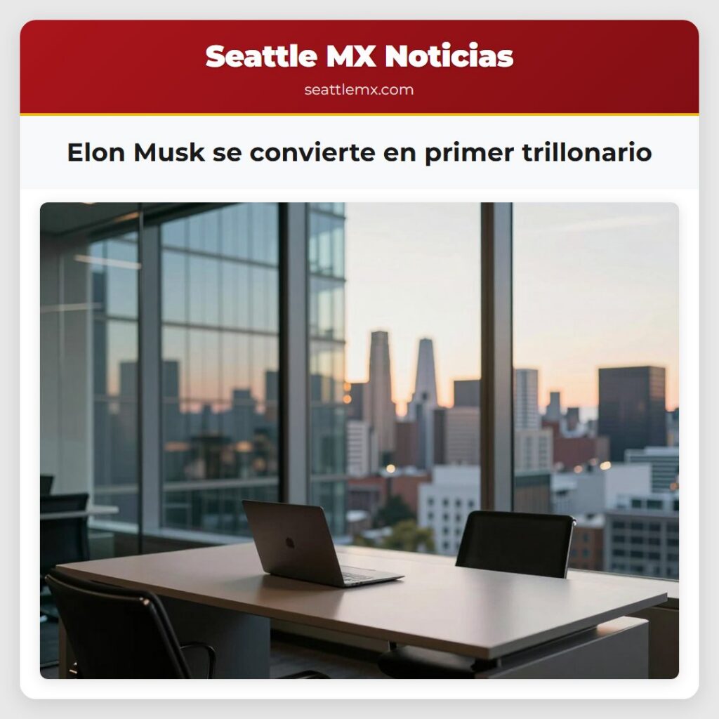 Elon Musk se convierte en primer trillonario