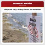 Playas de King County cierran por bacterias