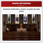 Ancianos defienden a pastor acusado de robo grave