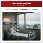 Mitch McConnell ingresado en el hospital