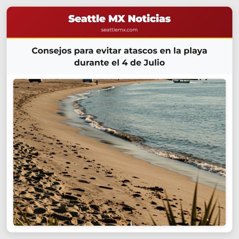 Consejos para evitar atascos en la playa durante el 4 de Julio