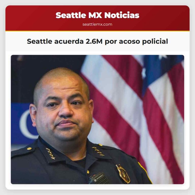 Seattle acuerda 2.6M por acoso policial