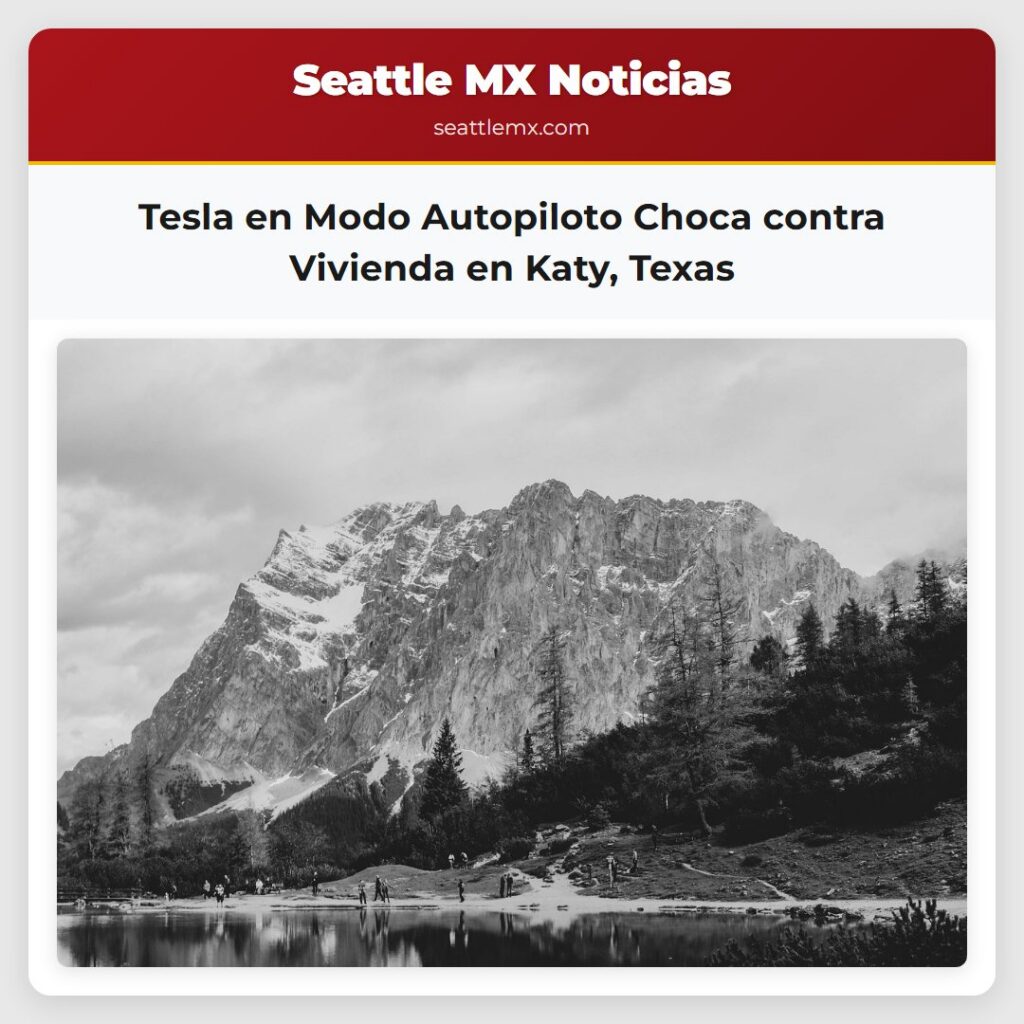Tesla en Modo Autopiloto Choca contra Vivienda en