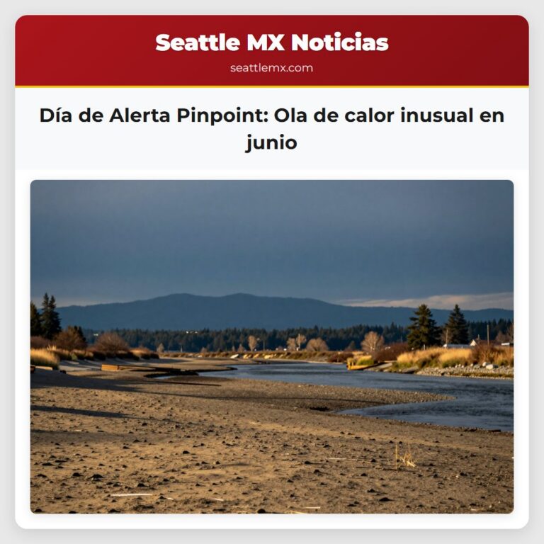Día de Alerta Pinpoint Ola de calor inusual en junio