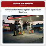Hombre detenido tras agredir a policías en Cashmere