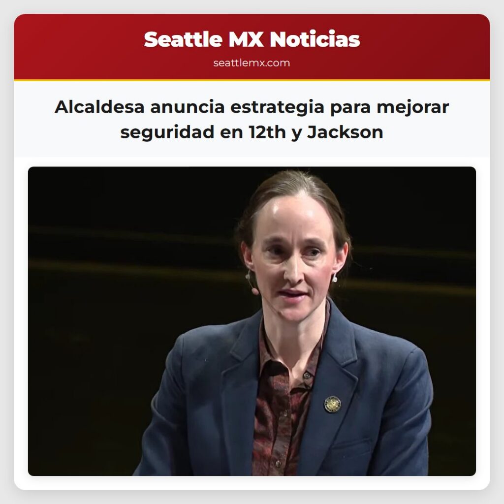 Alcaldesa anuncia estrategia para mejorar