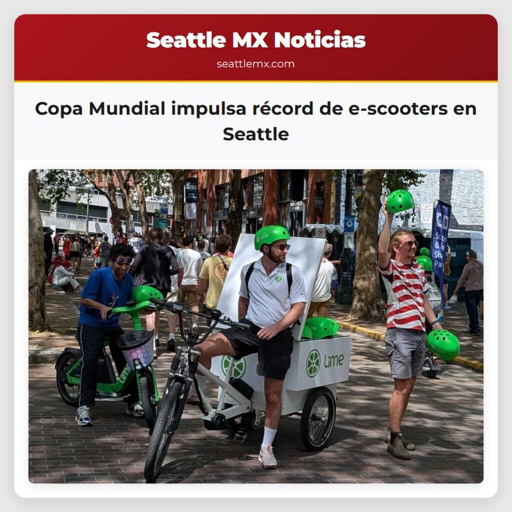 Copa Mundial impulsa récord de e-scooters en
