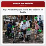Copa Mundial impulsa récord de e-scooters en Seattle