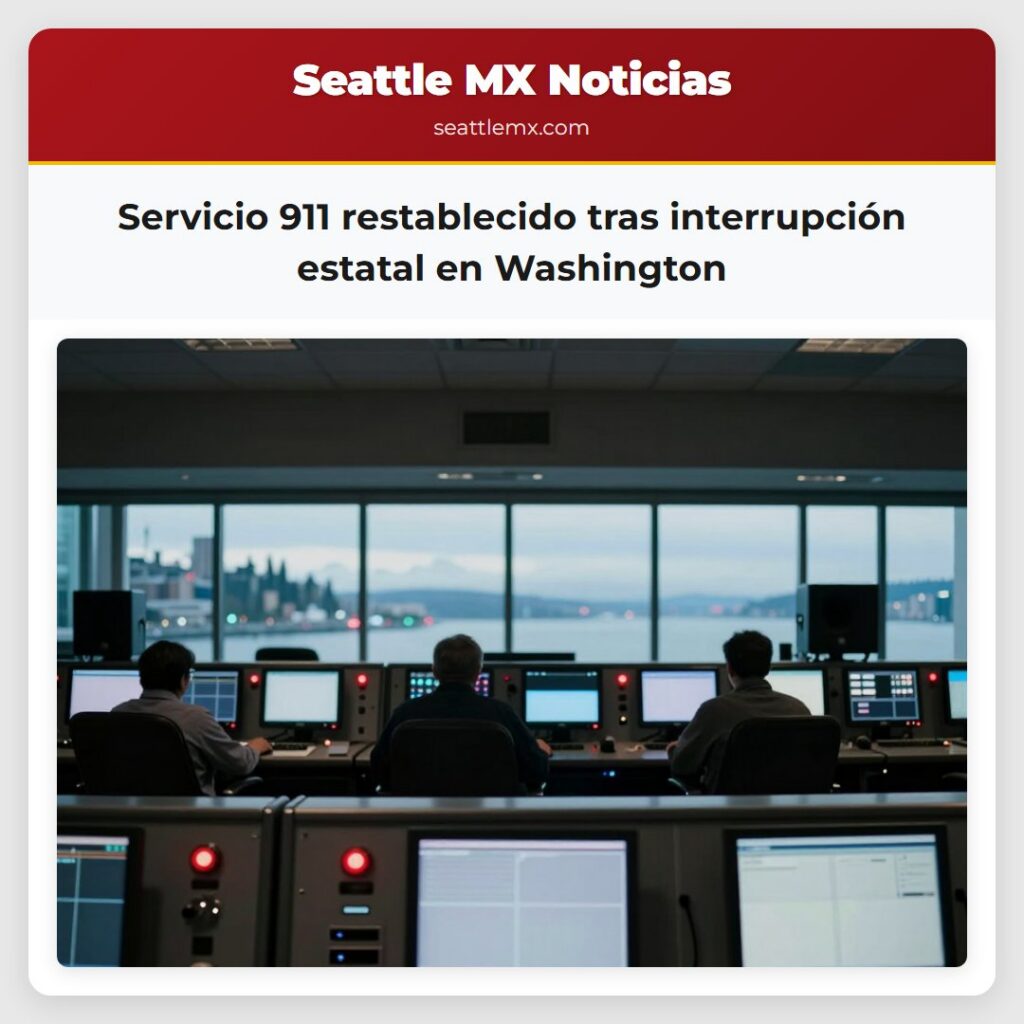 Servicio 911 restablecido tras interrupción