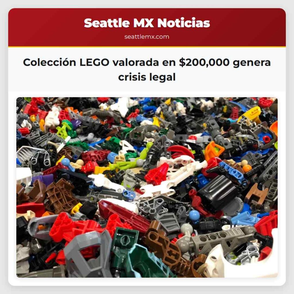 Colección LEGO valorada en $200,000 genera crisis