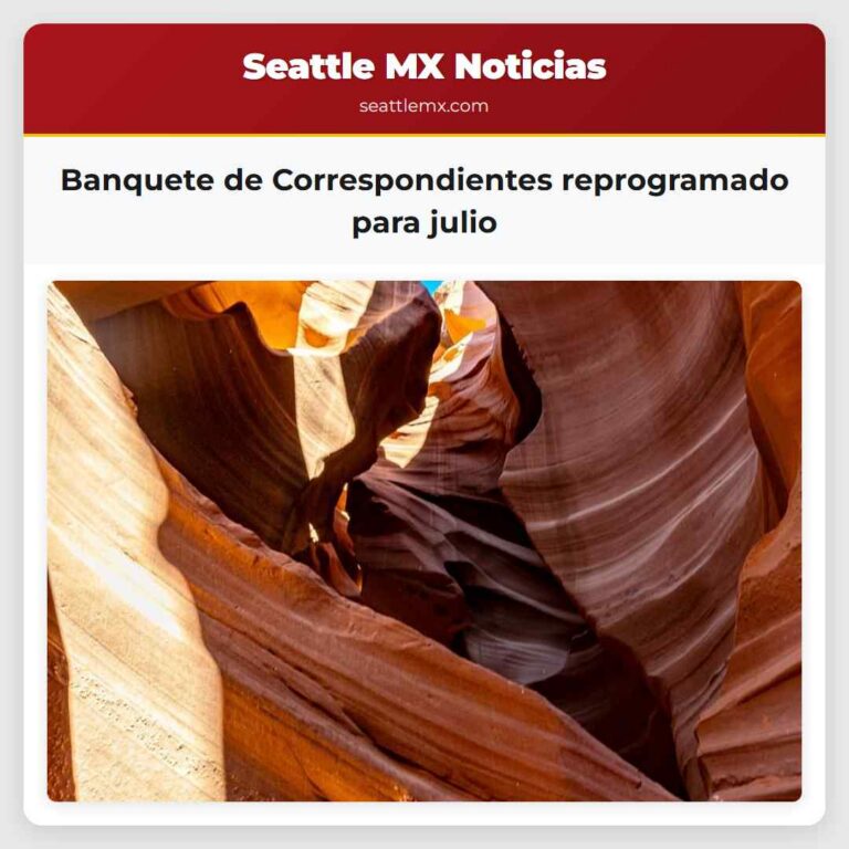 Banquete de Correspondientes reprogramado para julio