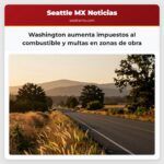 Washington aumenta impuestos al combustible y multas en zonas de obra