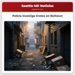 Policía investiga tiroteo en Belltown