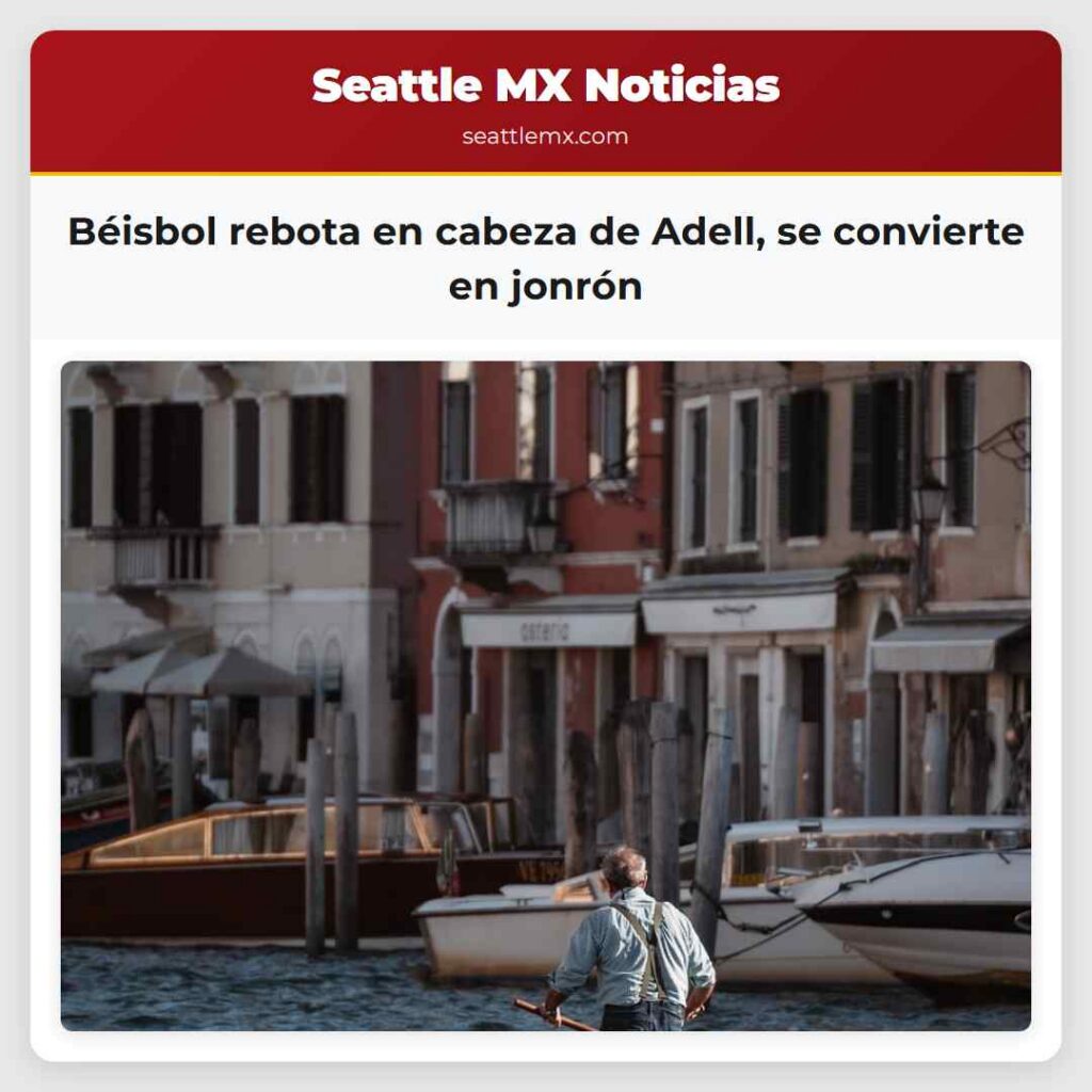 Béisbol rebota en cabeza de Adell, se convierte
