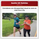 Corredores con discapacidad visual se unen en club Free 2 Fly