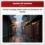 Policía investiga doble asalto en Chinatown de Seattle