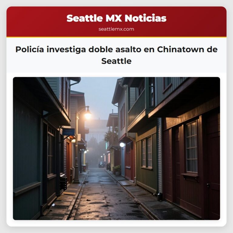 Policía investiga doble asalto en Chinatown de Seattle
