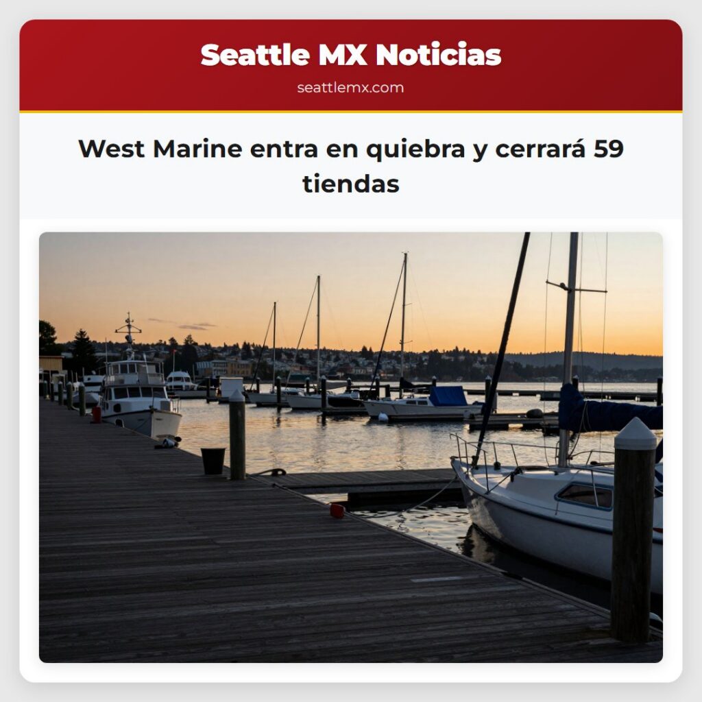 West Marine entra en quiebra y cerrará 59 tiendas